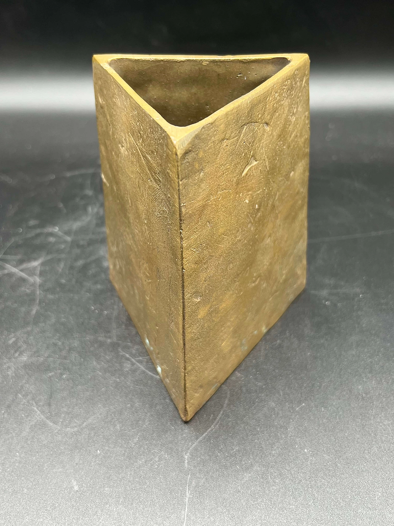 Bronze pen holder sculpture by Giuseppe Tarantino, 1960s 4