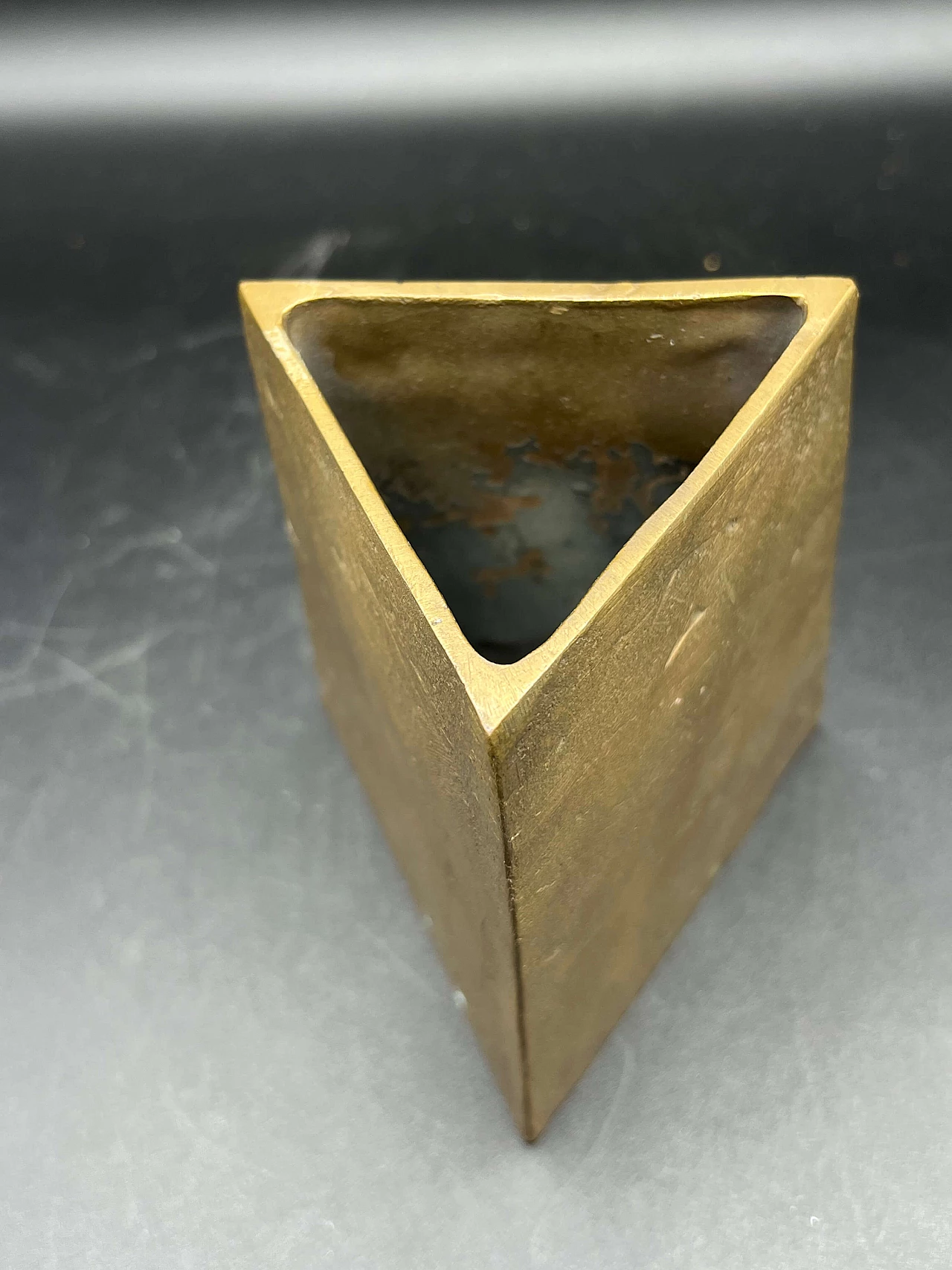 Bronze pen holder sculpture by Giuseppe Tarantino, 1960s 5