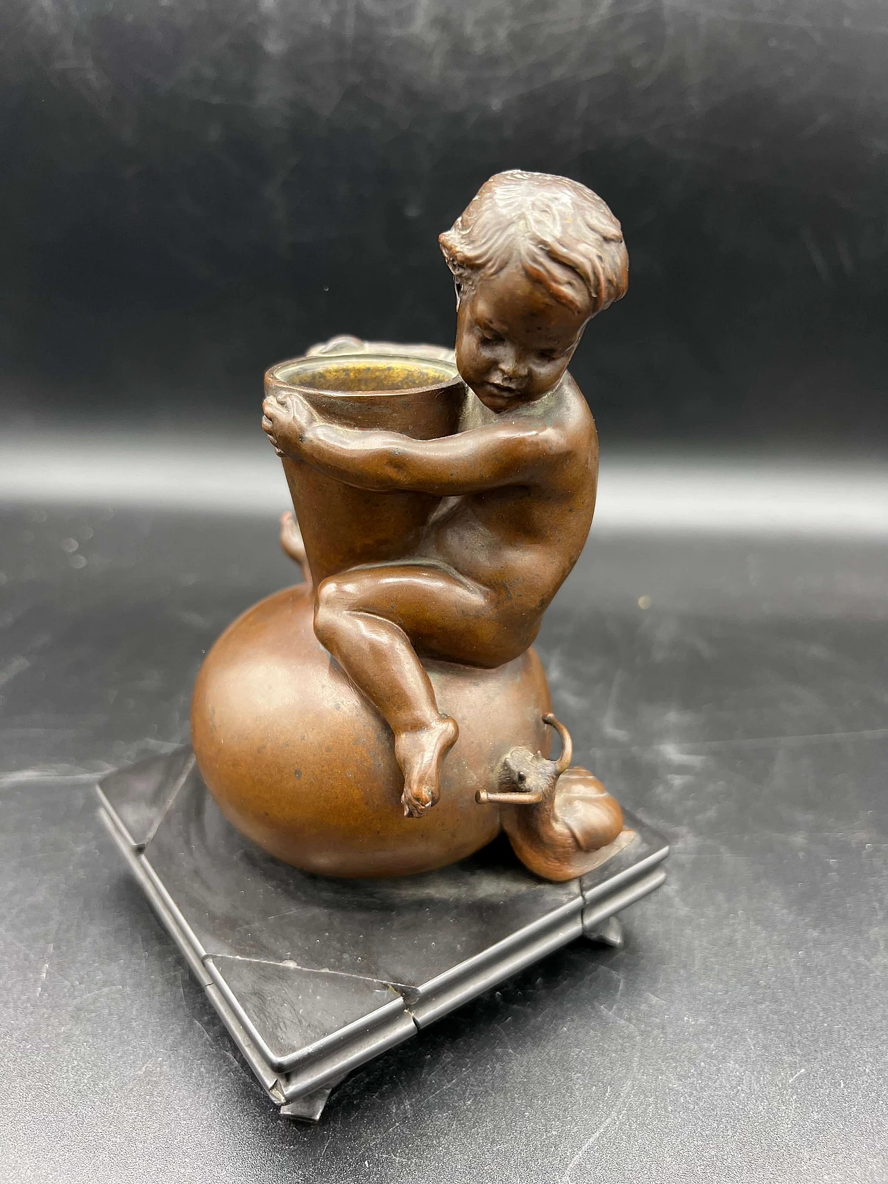 Luis Ernest Barrias, bronze sculpture, 19th century 1