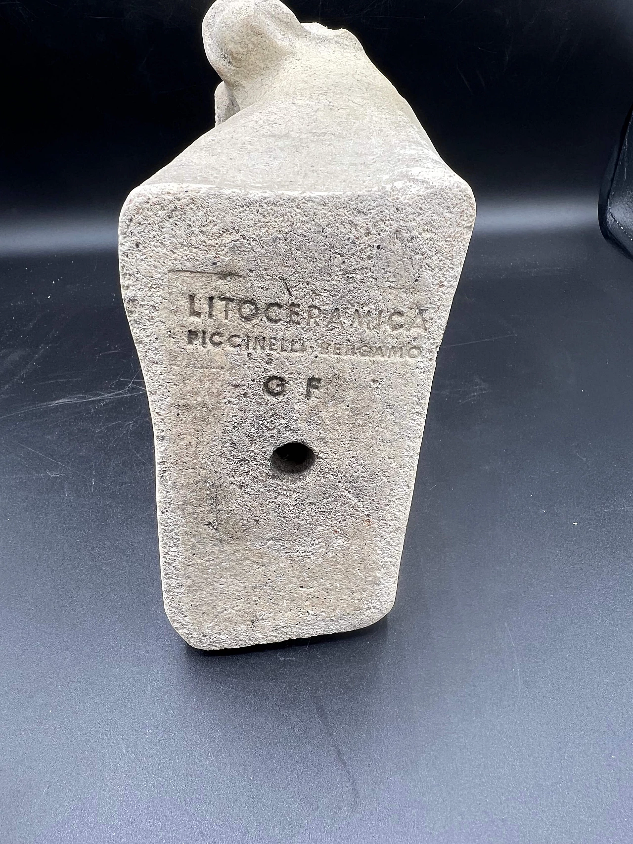 Scultura in litoceramica di Piccinelli Bergamo 5