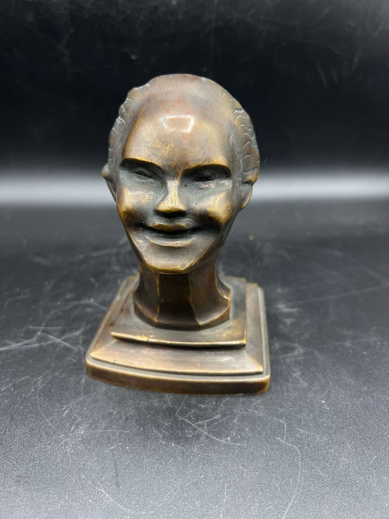 Scultura futurista in bronzo, anni '20 1