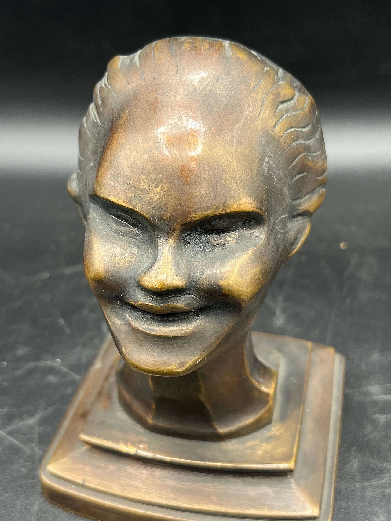 Scultura futurista in bronzo, anni '20 2