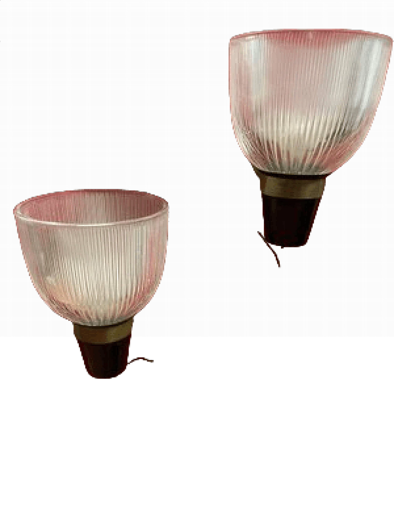 Pair of LP5 wall sconces by Ignazio Gardella for Azucena, 1950s 10