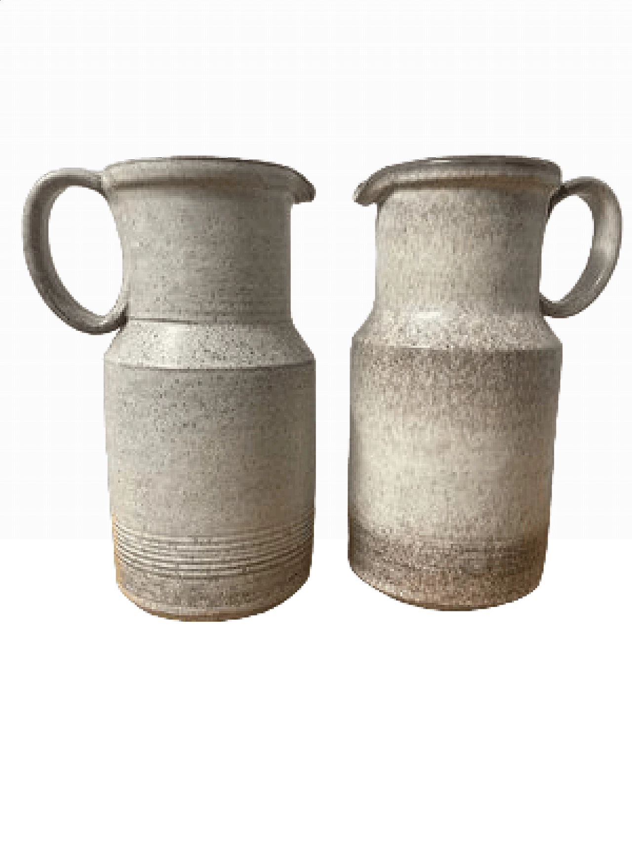 Pair of stoneware jugs by Alessio Tasca, 1970s 9