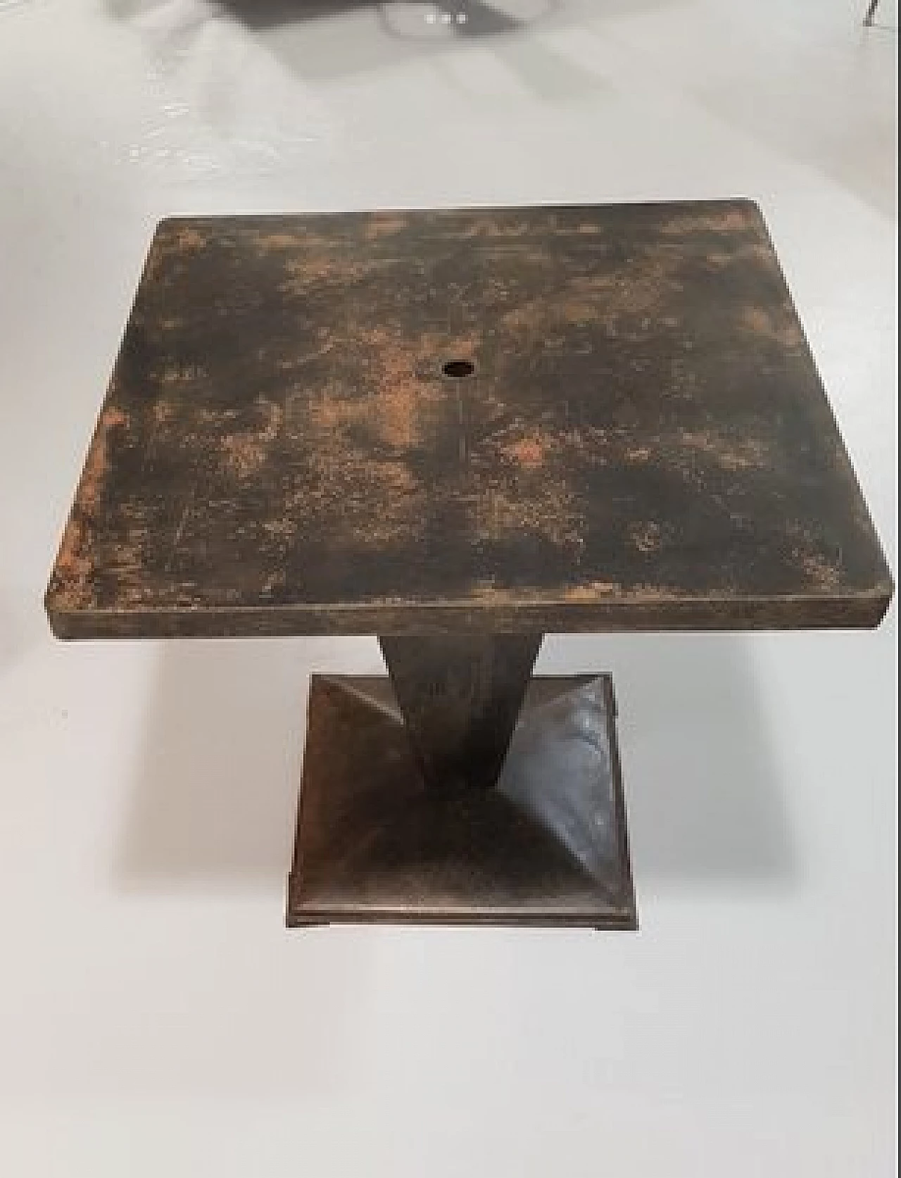 Kub side table attributed to Xavier Pauchard for Tolix, 1940s 2