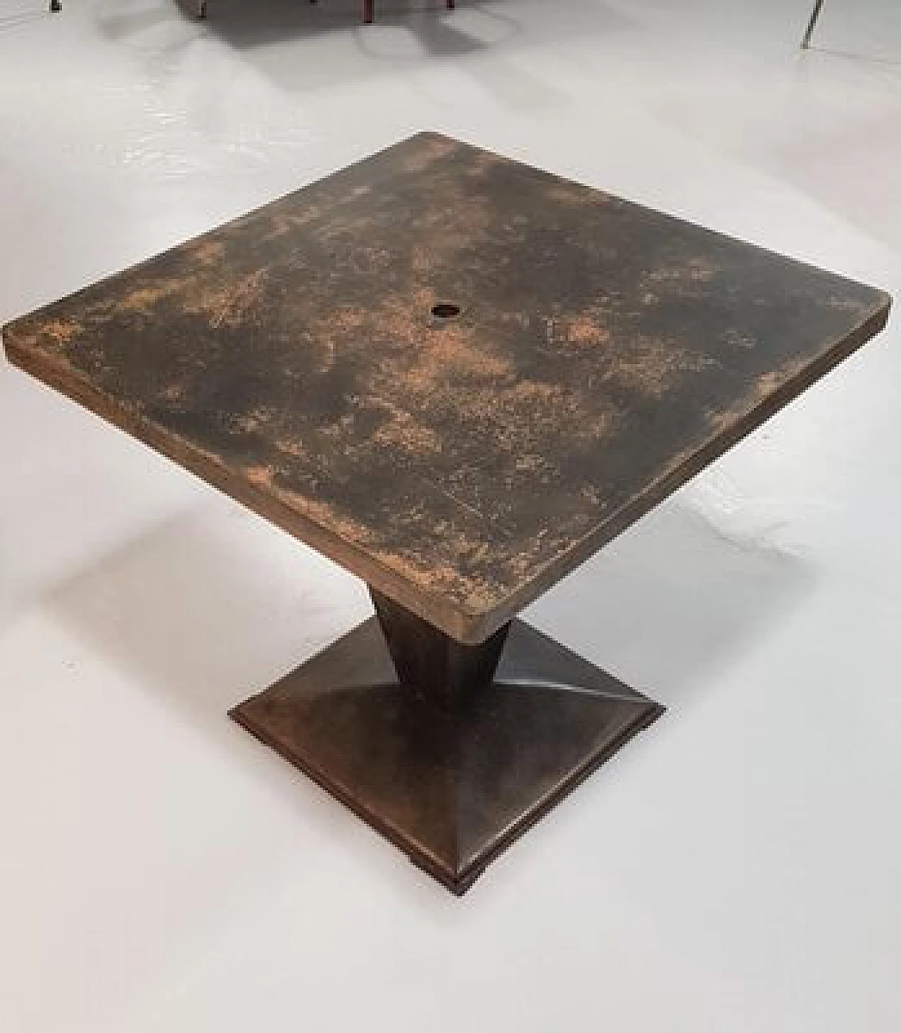 Kub side table attributed to Xavier Pauchard for Tolix, 1940s 3