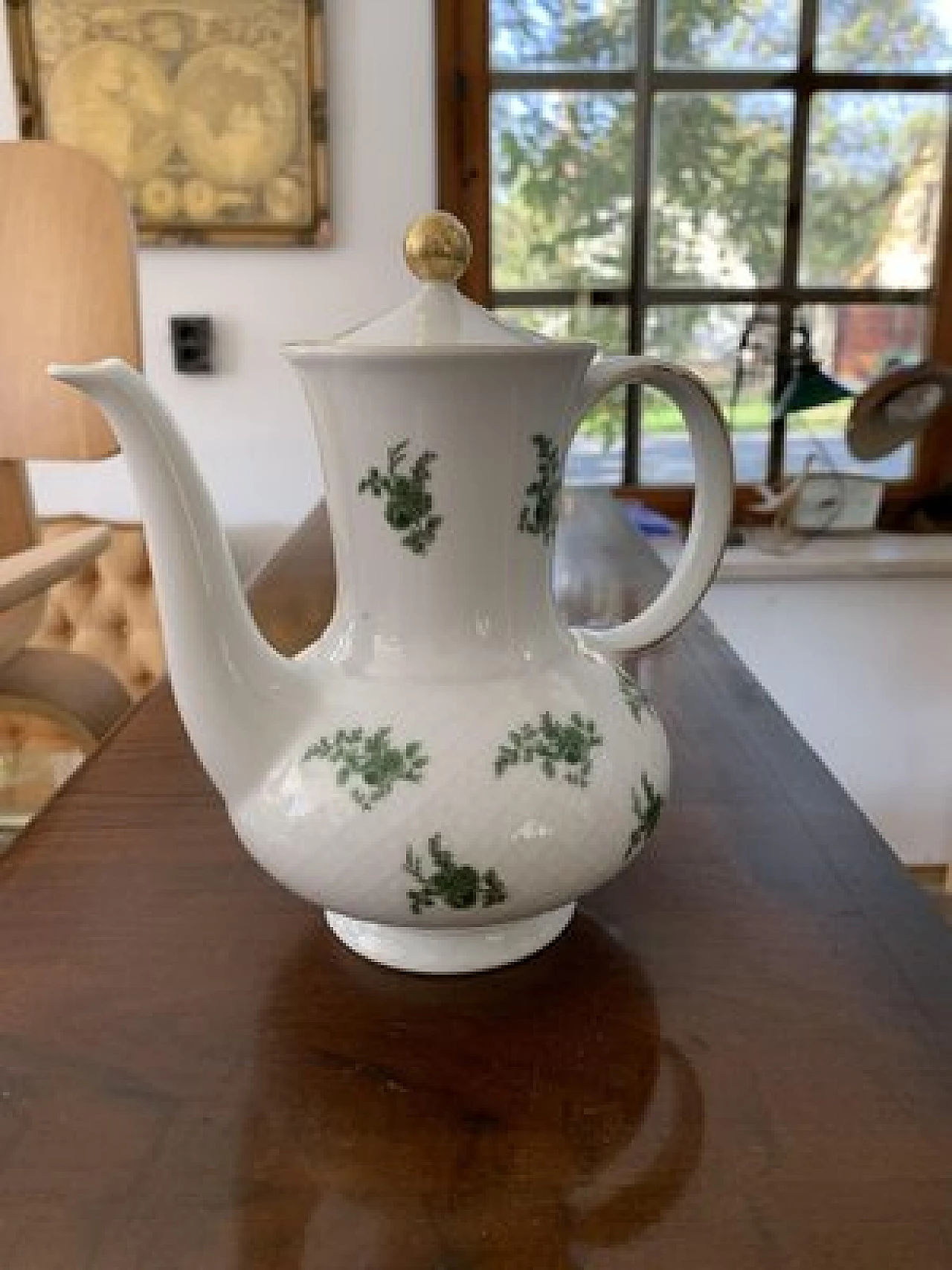 Porcelain coffee pot and milk jug by Bavaria Seltmann Weiden, 1950s 2