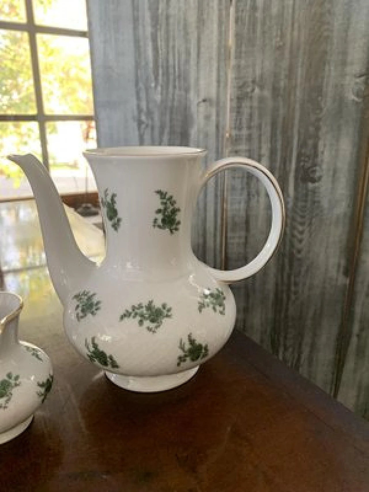 Porcelain coffee pot and milk jug by Bavaria Seltmann Weiden, 1950s 4