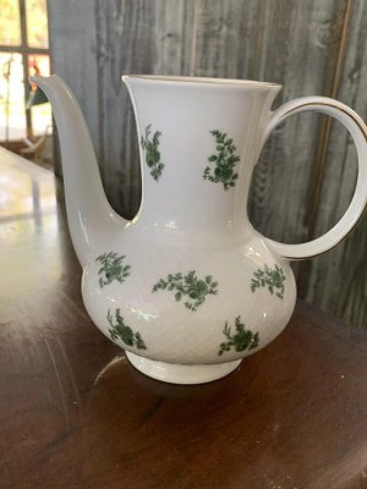 Porcelain coffee pot and milk jug by Bavaria Seltmann Weiden, 1950s 7