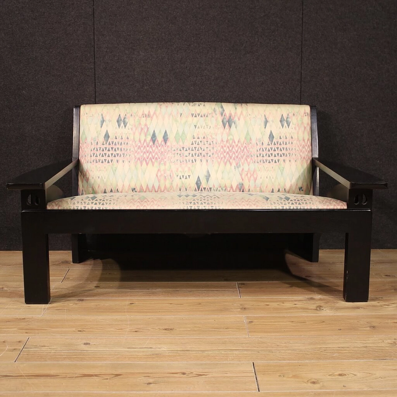 Hill House sofa by Charles Rennie Mackintosh for Cassina, 1980s 9