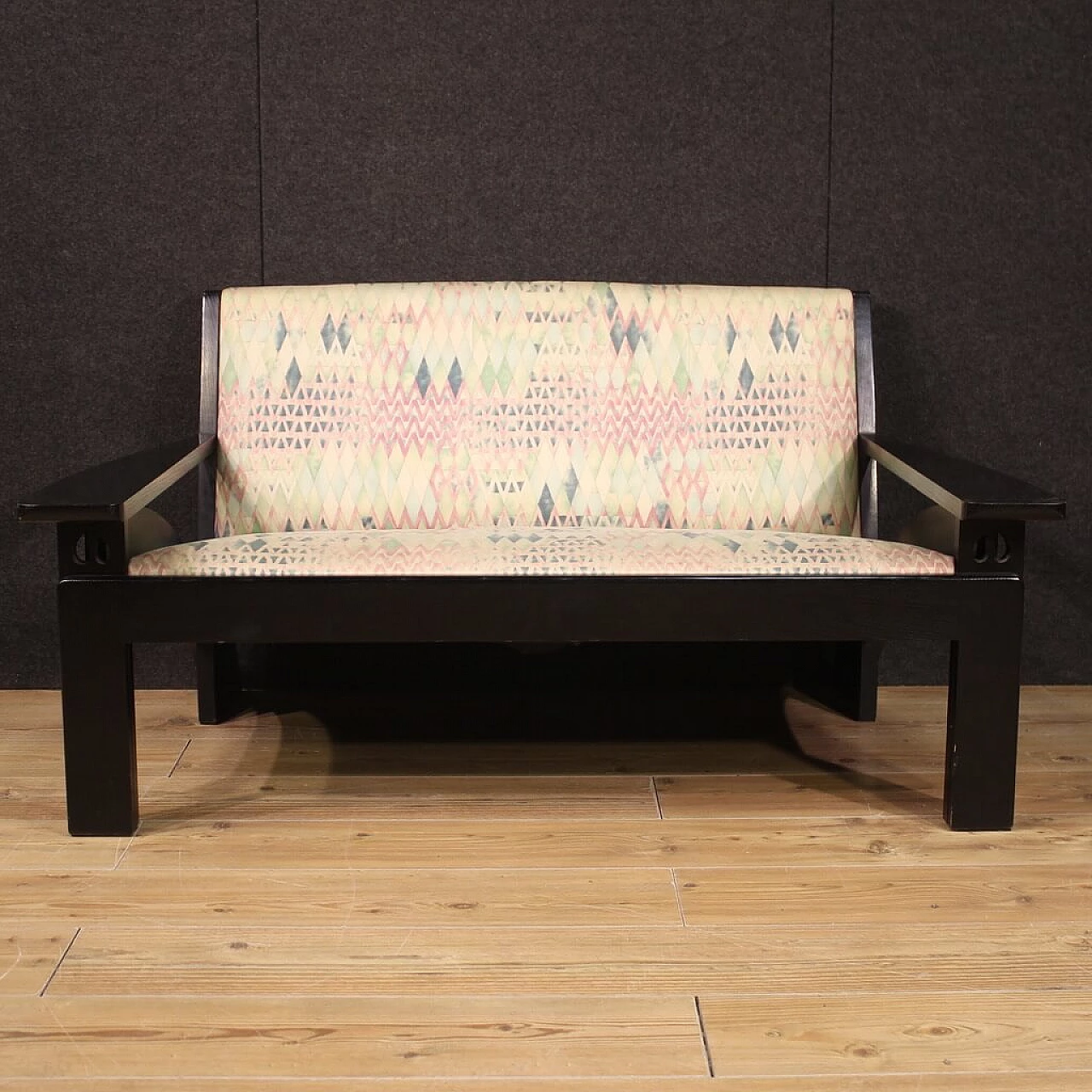 Divano Hill House di Charles Rennie Mackintosh per Cassina, anni '80 9