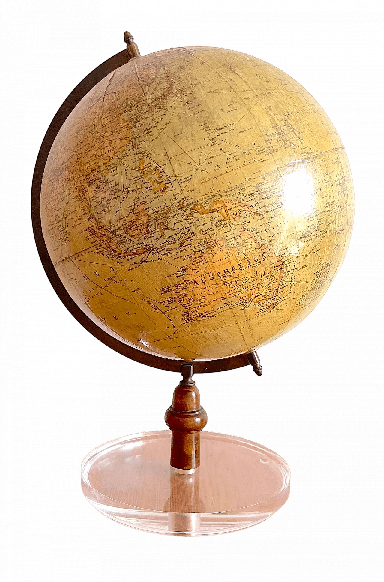 Globe by Dr. H. Fischer for Wagner & Debes, 1930s 10