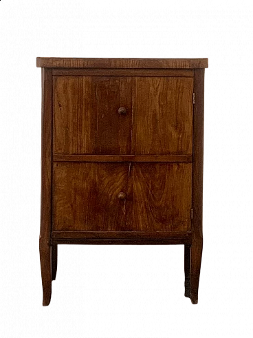 Feather cherry wood chest of drawers, late 18th century