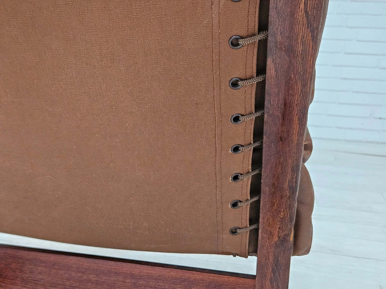 Leather and bentwood Siesta armchair by Ingmar Relling for Westnofa, 1970s 11