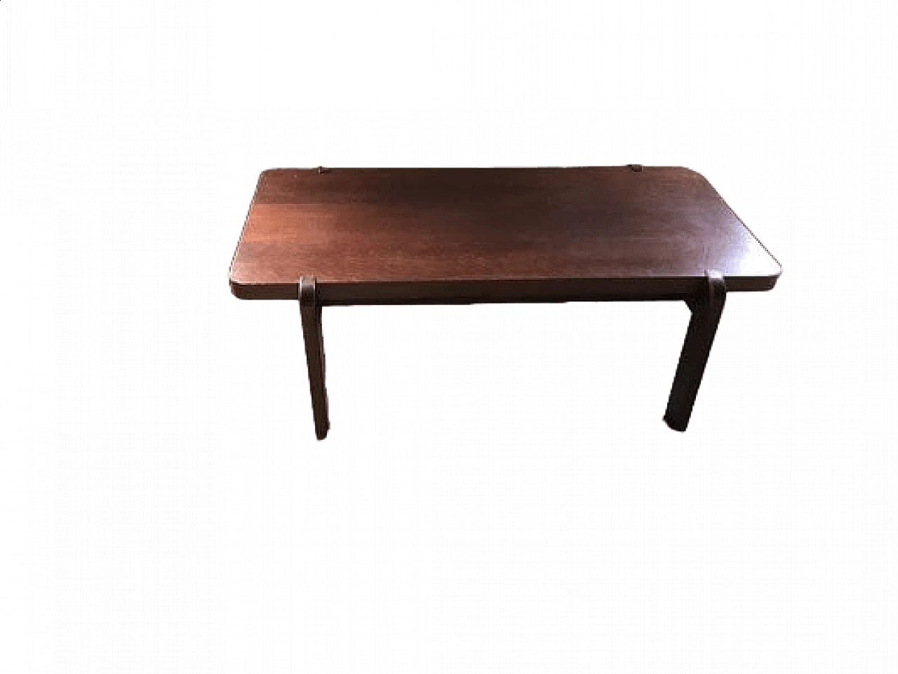 Hungarian wood coffee table, 1970s 7