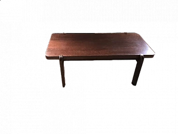 Hungarian wood coffee table, 1970s