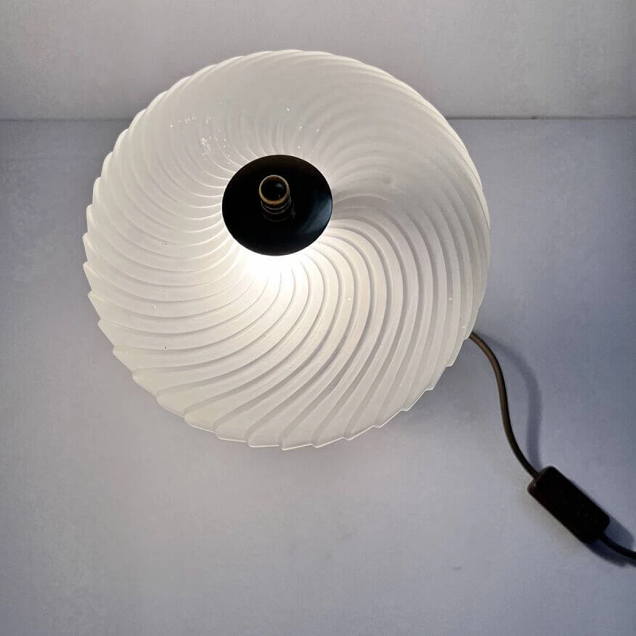 Lampada da comodino in cristallo Baccarat, anni '70 12