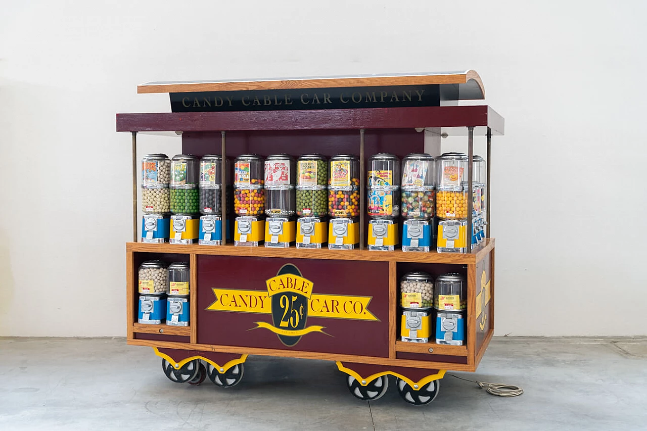 Candy vending machine on wheels by Blackdog, 2000s 2