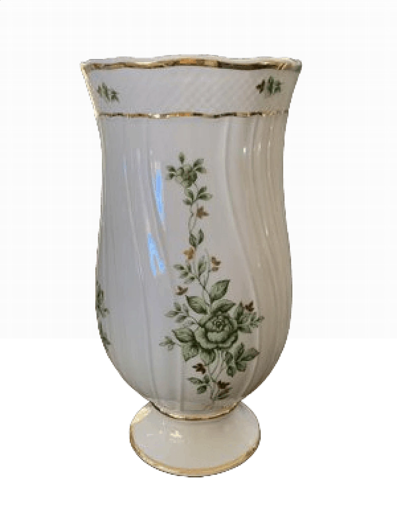 Vaso in porcellana di Hollóháza, anni '80 11