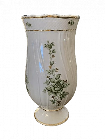 Vaso in porcellana di Hollóháza, anni '80