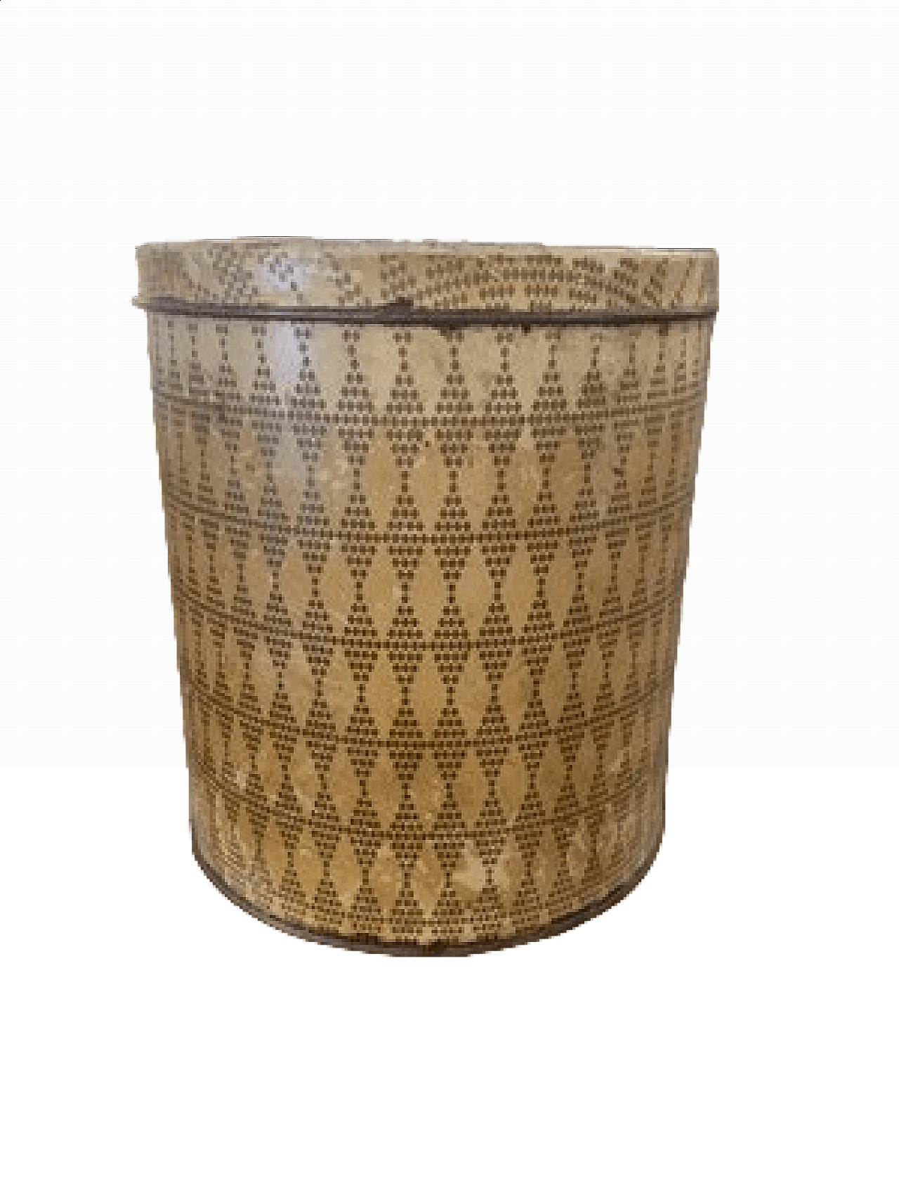 Barattolo per farina in metallo smaltato, anni '50 9