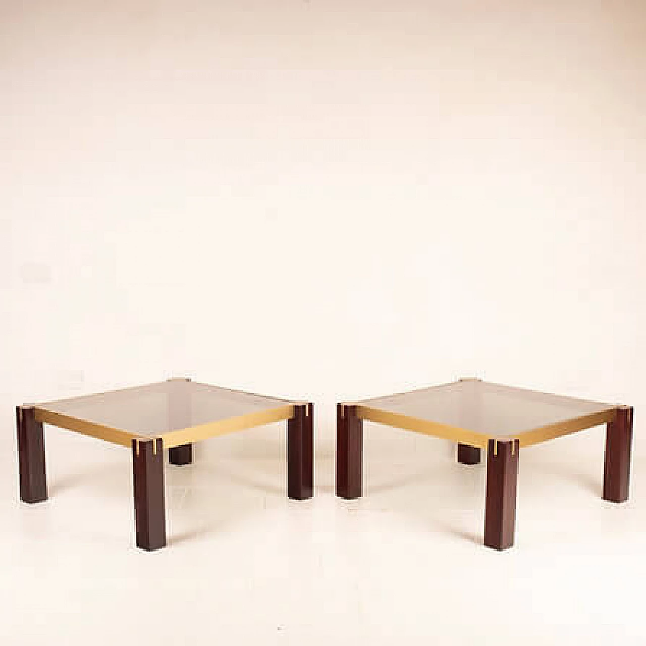 Pair of Faraone coffee tables by Renato Polidori for Skipper, 1960s 2