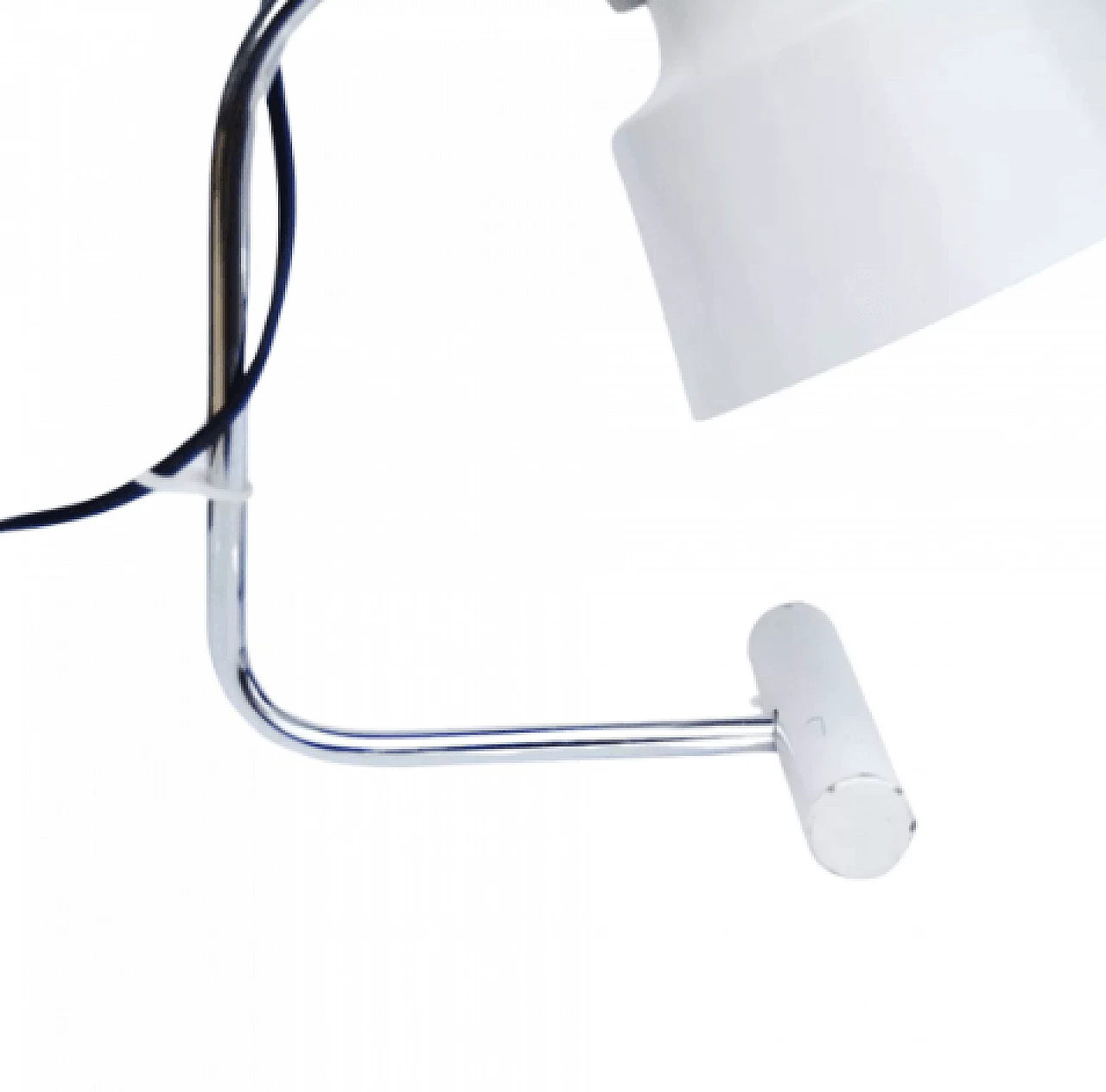 Metal table lamp by Josef Hurka for Napako, 1960s 5