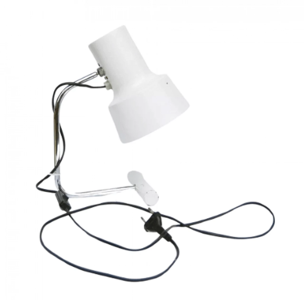 Metal table lamp by Josef Hurka for Napako, 1960s 6