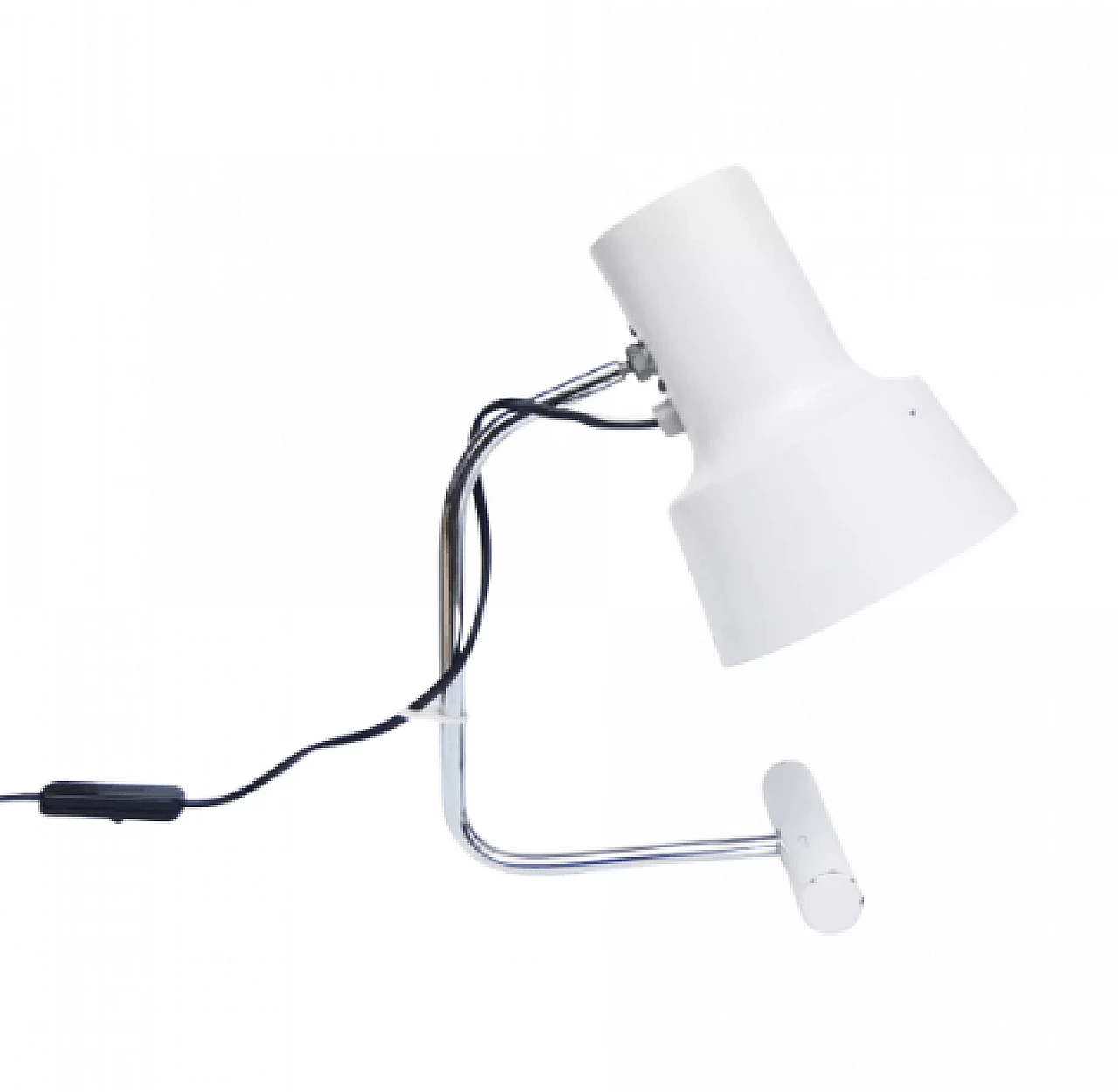 Metal table lamp by Josef Hurka for Napako, 1960s 7