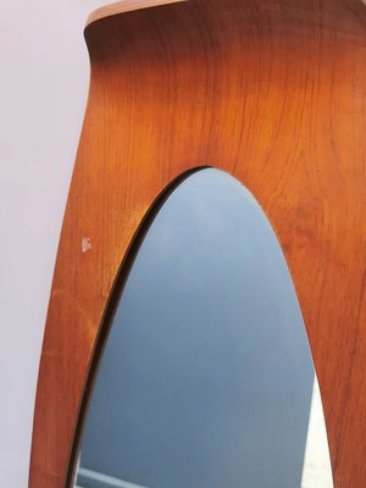 Specchio in legno attribuito a Franco Campo e Carlo Graffi, anni '50 8