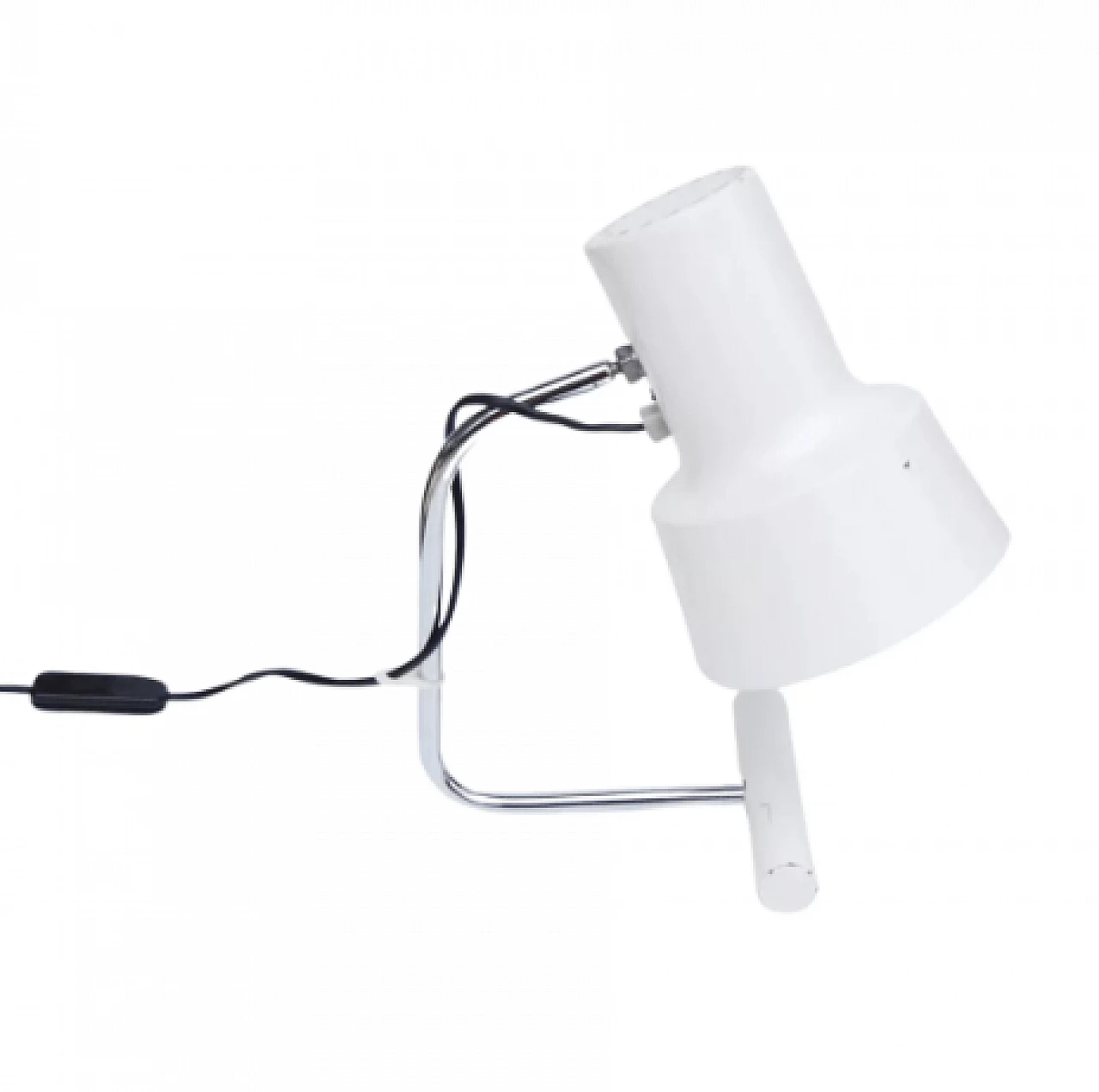 Metal table lamp by Josef Hurka for Napako, 1960s 9