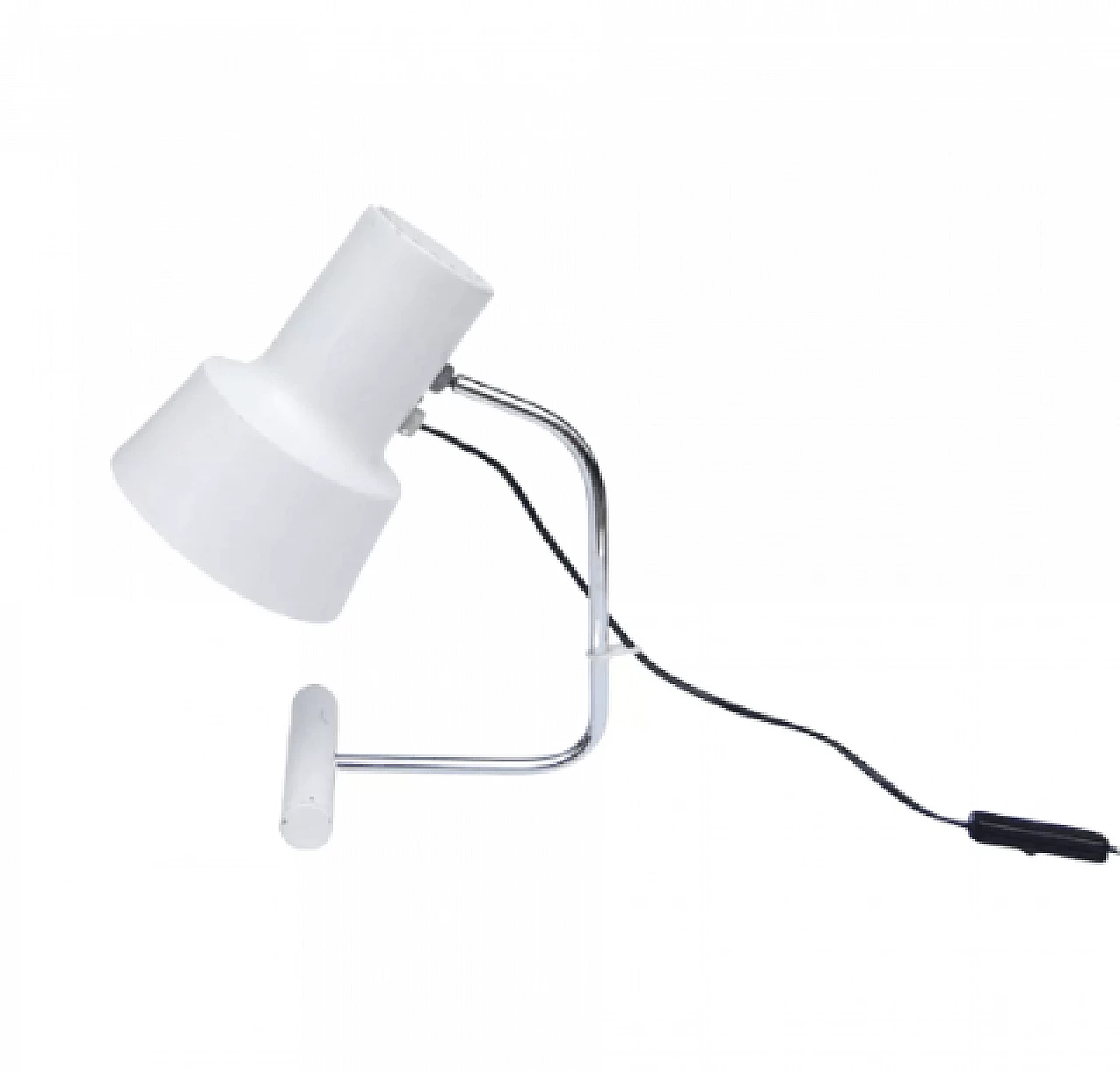 Metal table lamp by Josef Hurka for Napako, 1960s 13