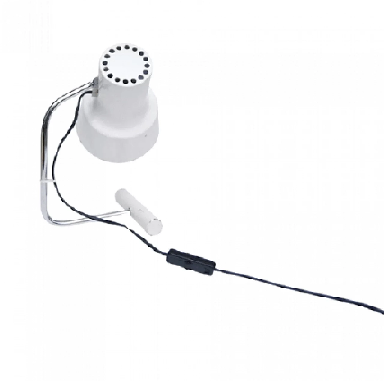 Metal table lamp by Josef Hurka for Napako, 1960s 16