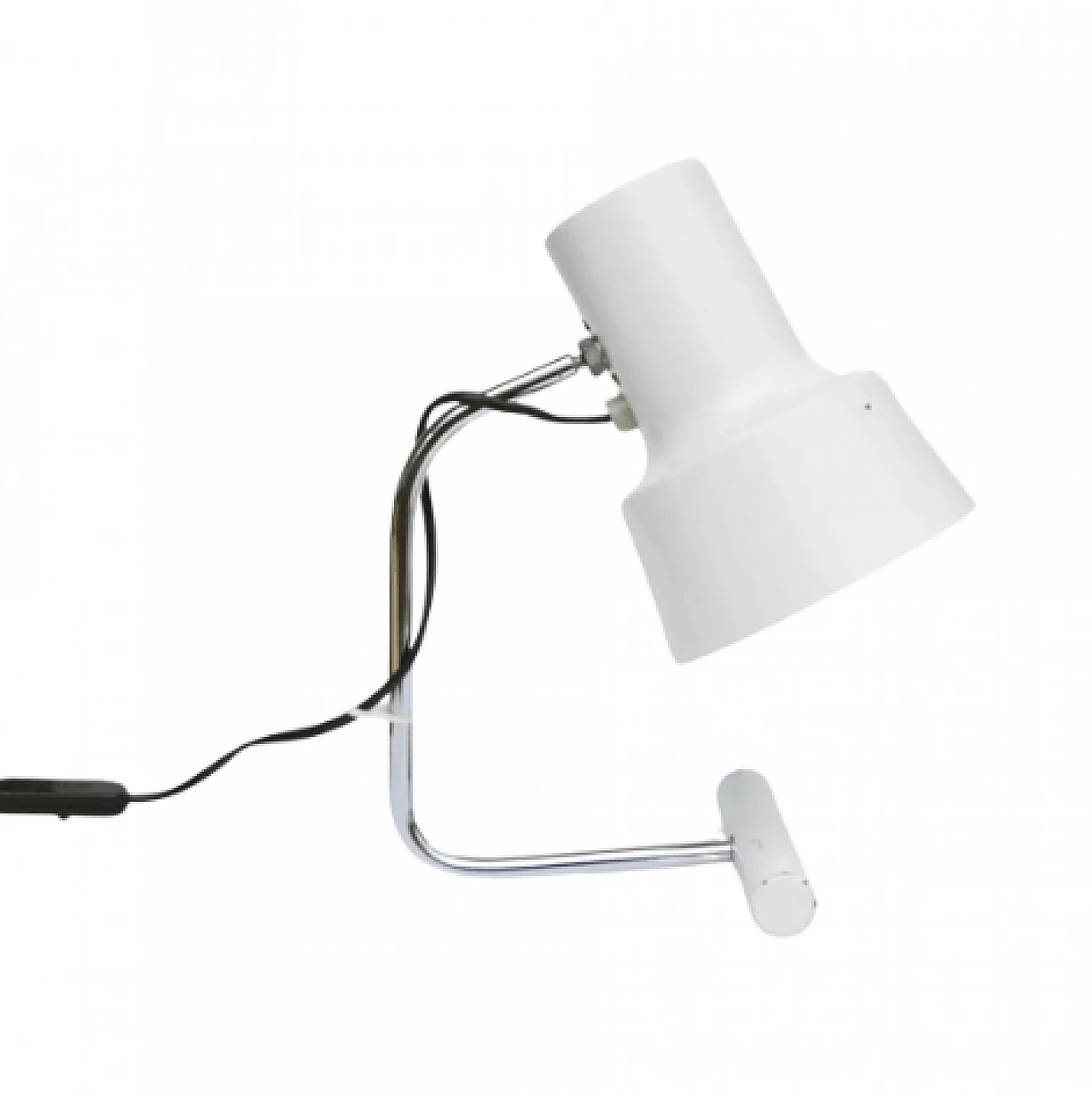 Metal table lamp by Josef Hurka for Napako, 1960s 17