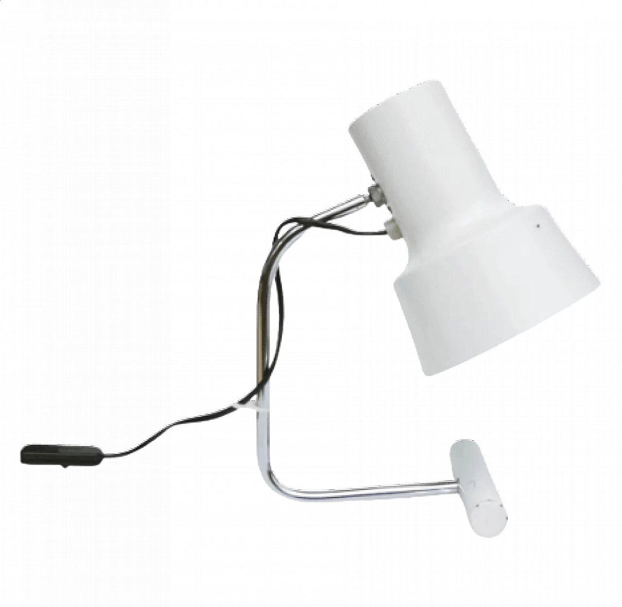 Metal table lamp by Josef Hurka for Napako, 1960s 18