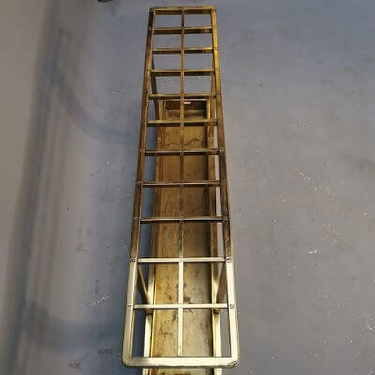 Brass umbrella stand, 1950s 3