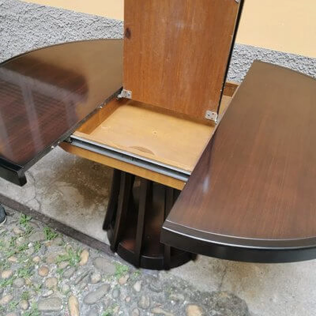 Programma S11 extendable table by Angelo Mangiarotti for Sorgente del Mobile, 1970s 5