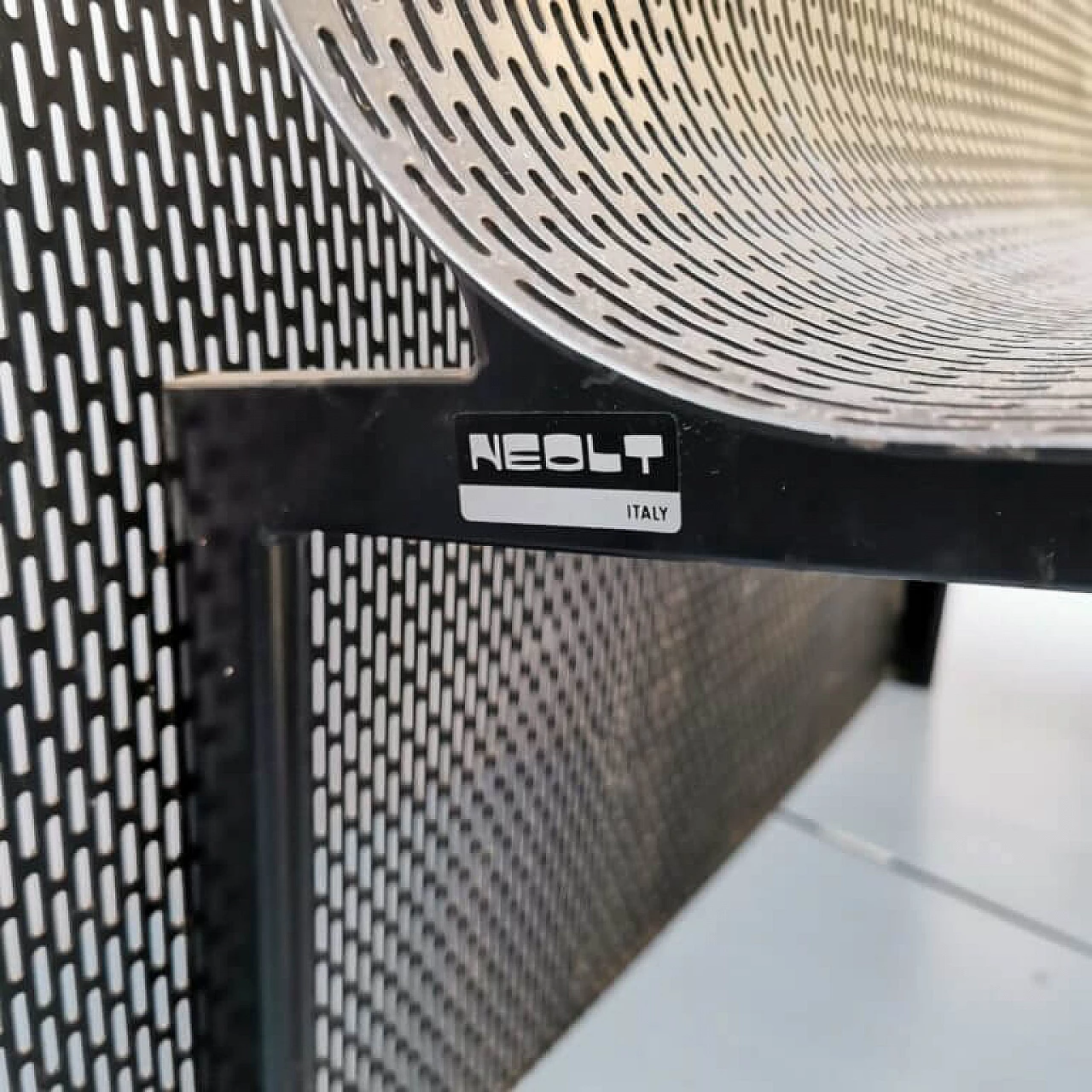 Panchina in ferro di Neolt, anni '80 3