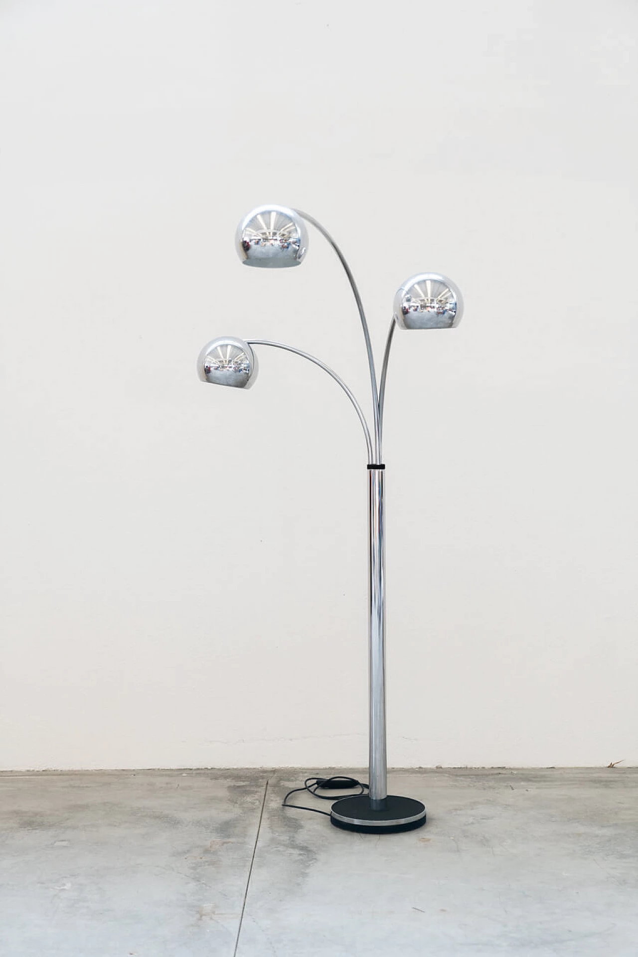 Three-light floor lamp by Goffredo Reggiani, 1970s 1