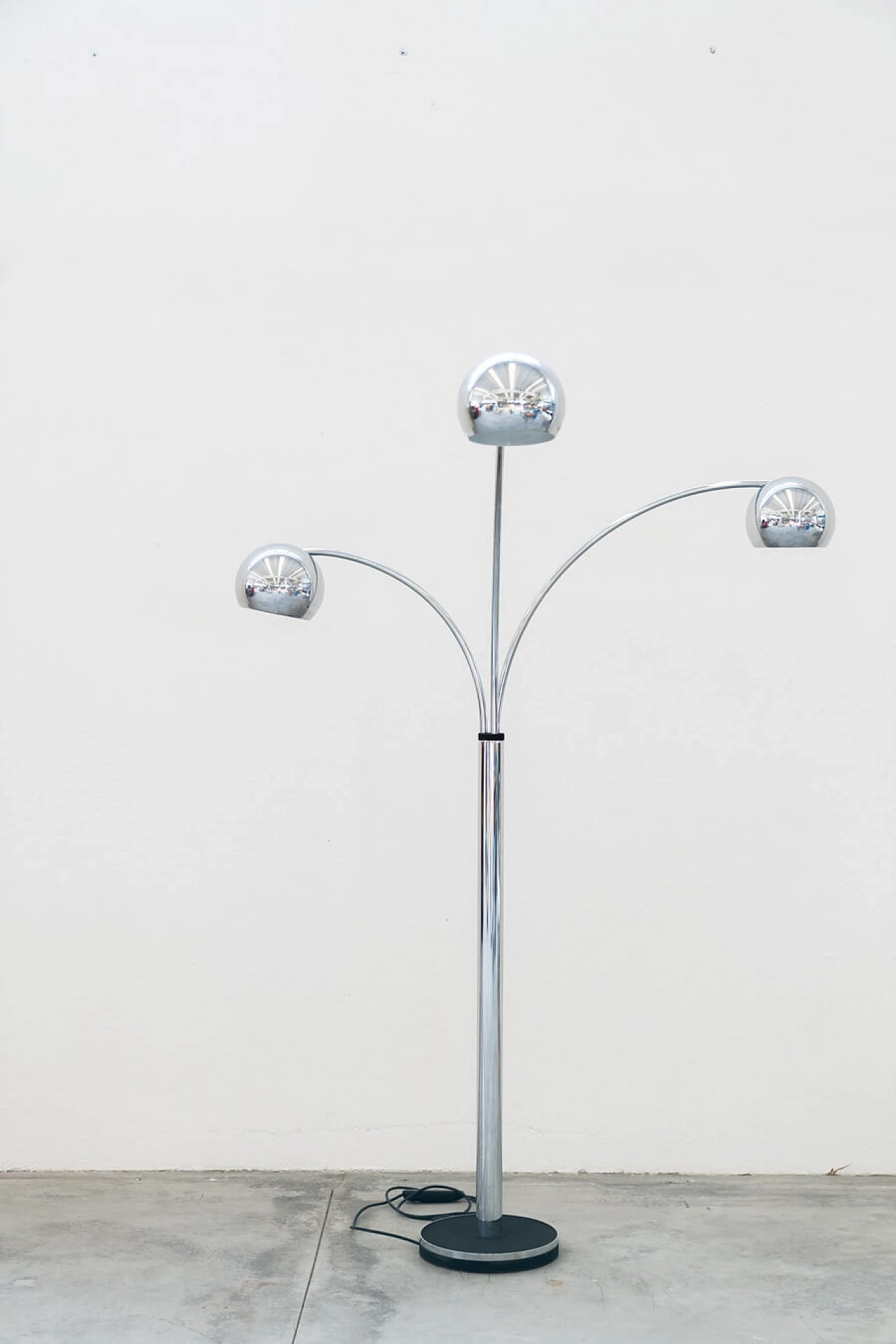 Three-light floor lamp by Goffredo Reggiani, 1970s 2