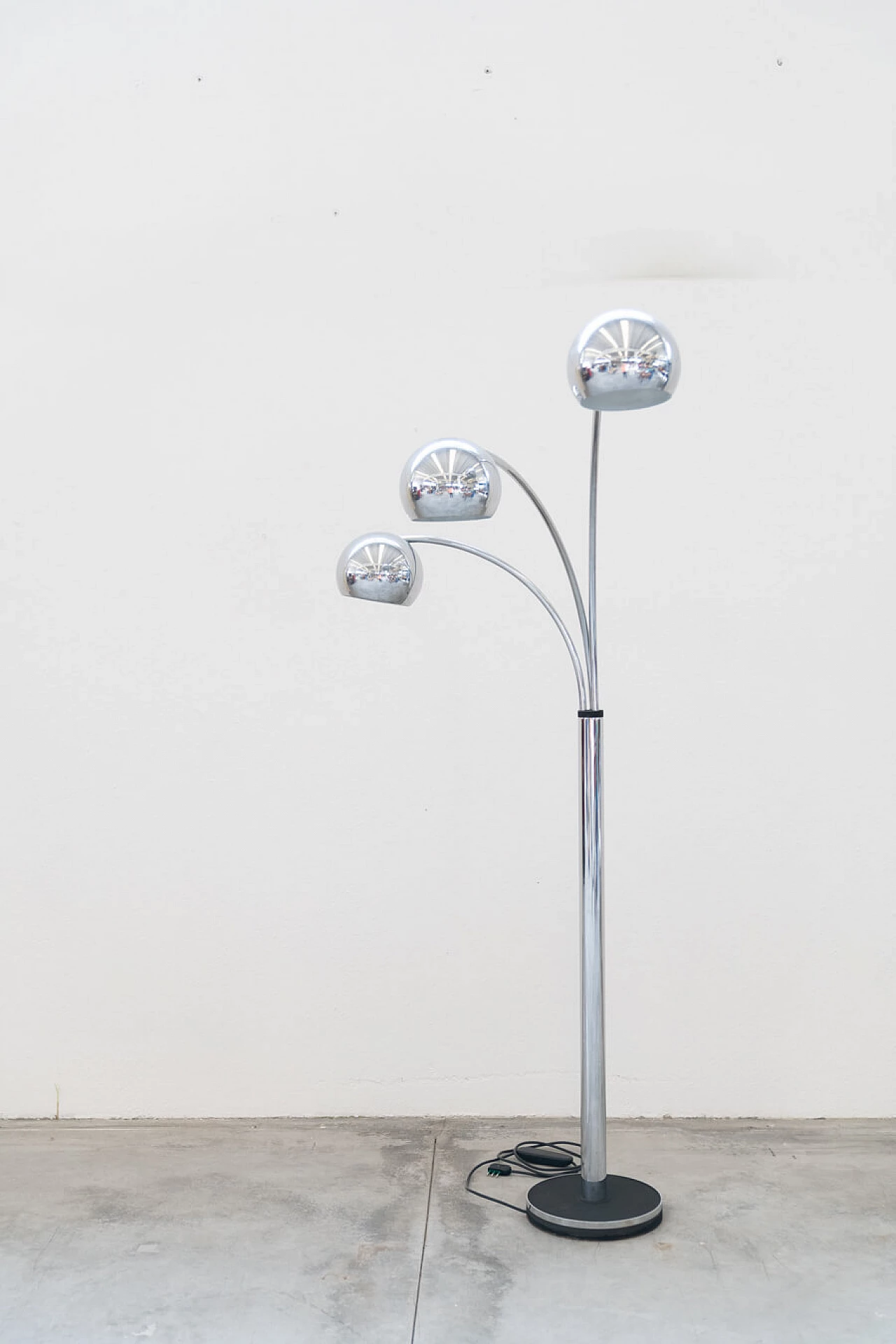 Three-light floor lamp by Goffredo Reggiani, 1970s 5