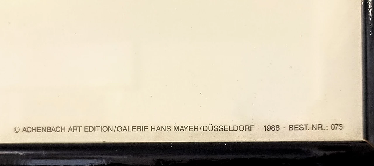 Poster by Andy Warhol for Mercedes Benz Exhibition, 1980s 4