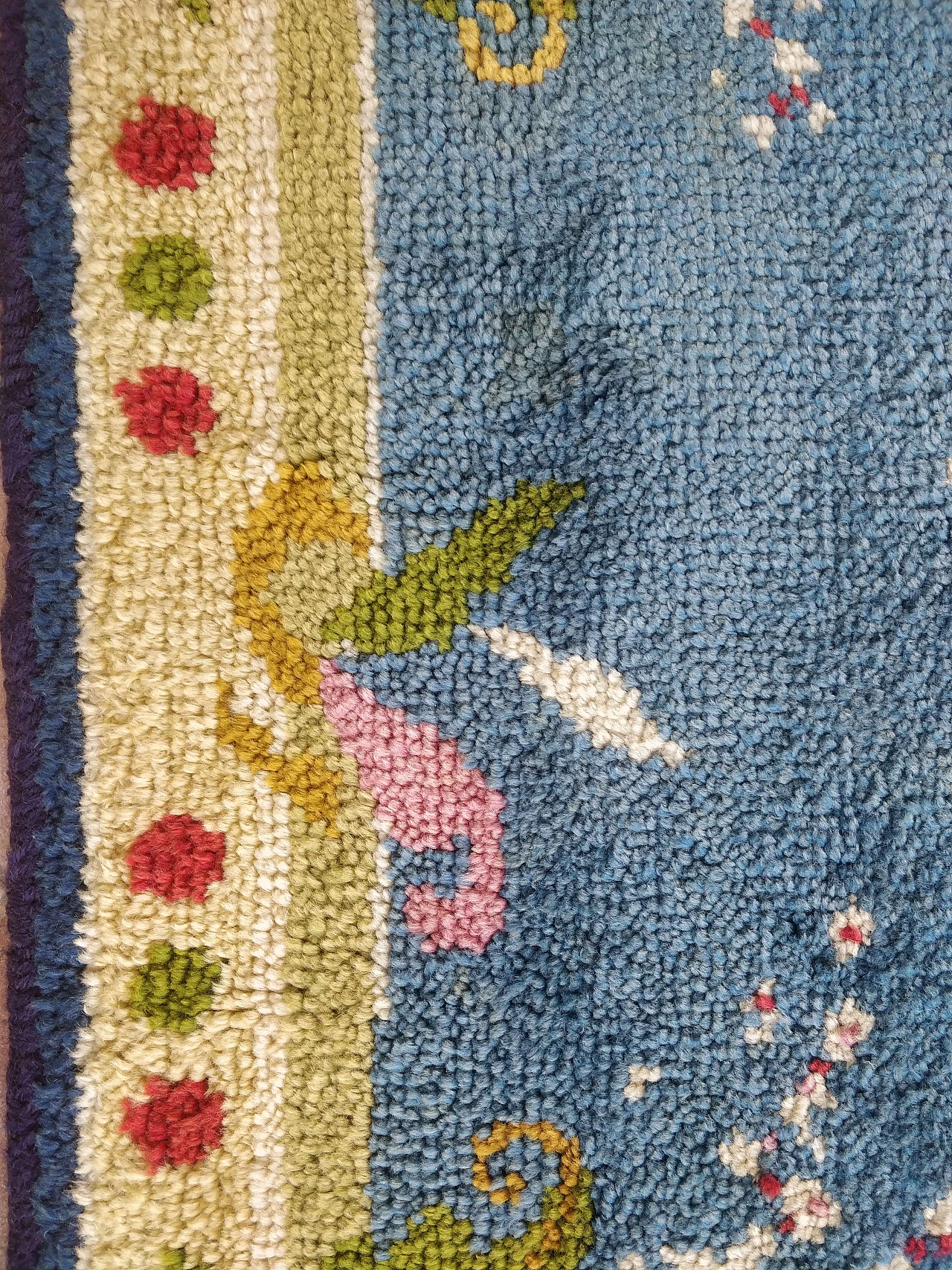 Tappeto Cogolin francese Art Déco, anni '50 4