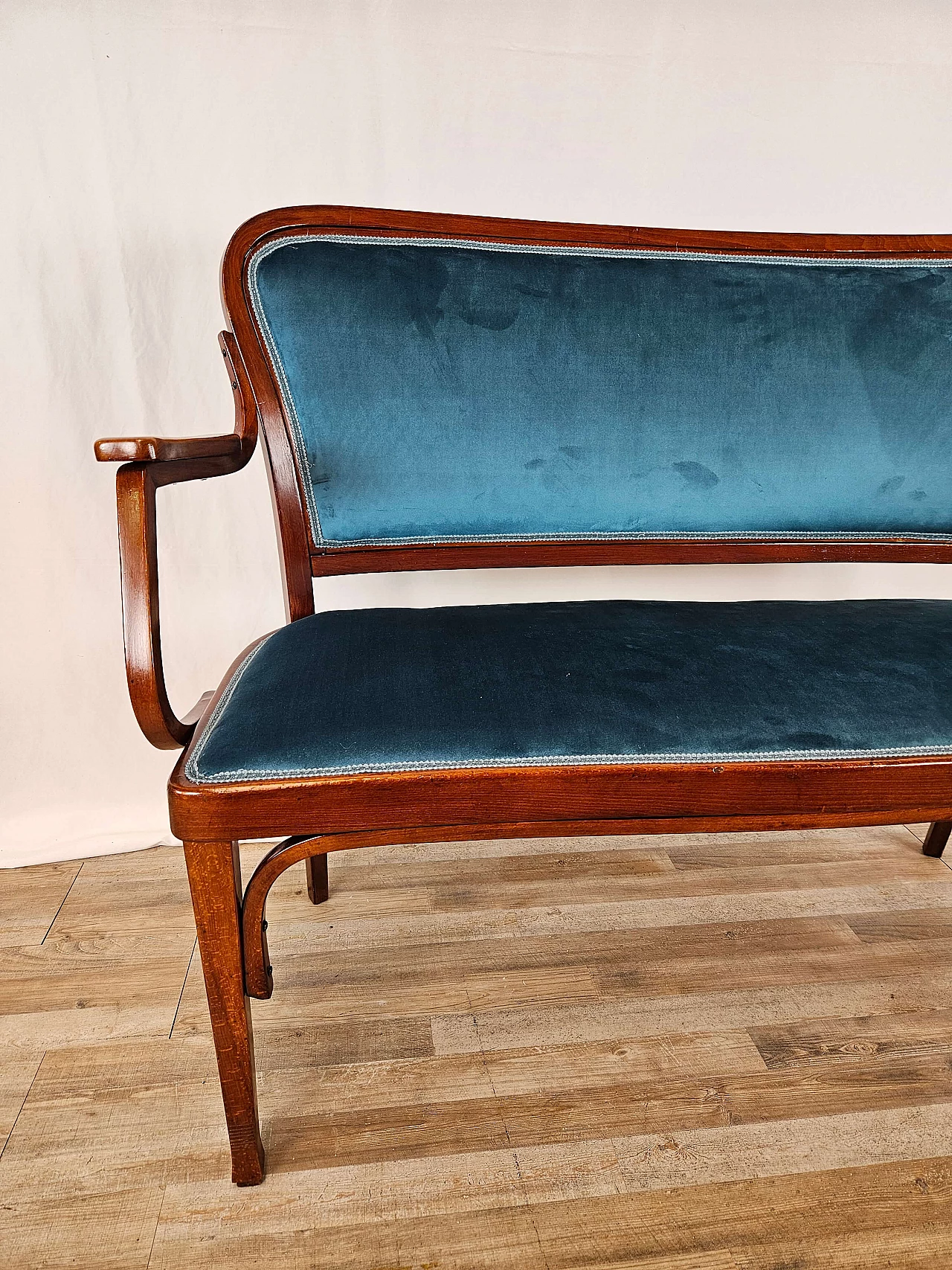 Sofa and pair of armchairs by Jacob & Josef Kohn, 1920s 4