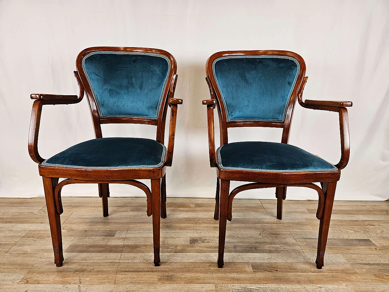 Sofa and pair of armchairs by Jacob & Josef Kohn, 1920s 38