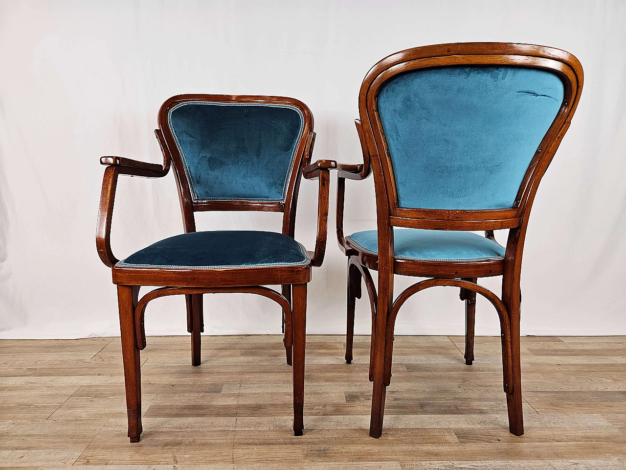 Sofa and pair of armchairs by Jacob & Josef Kohn, 1920s 41