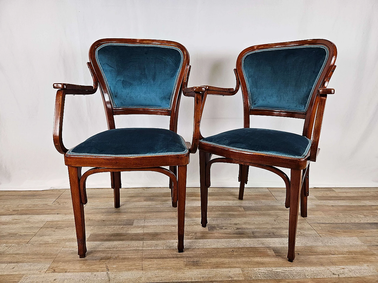 Sofa and pair of armchairs by Jacob & Josef Kohn, 1920s 42
