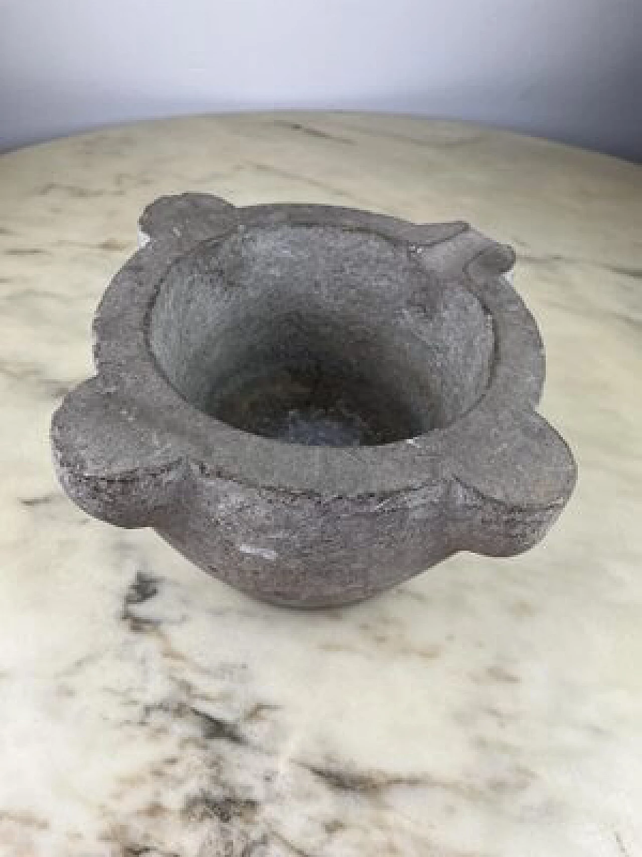 Genoese stone pesto mortar, 1940 1
