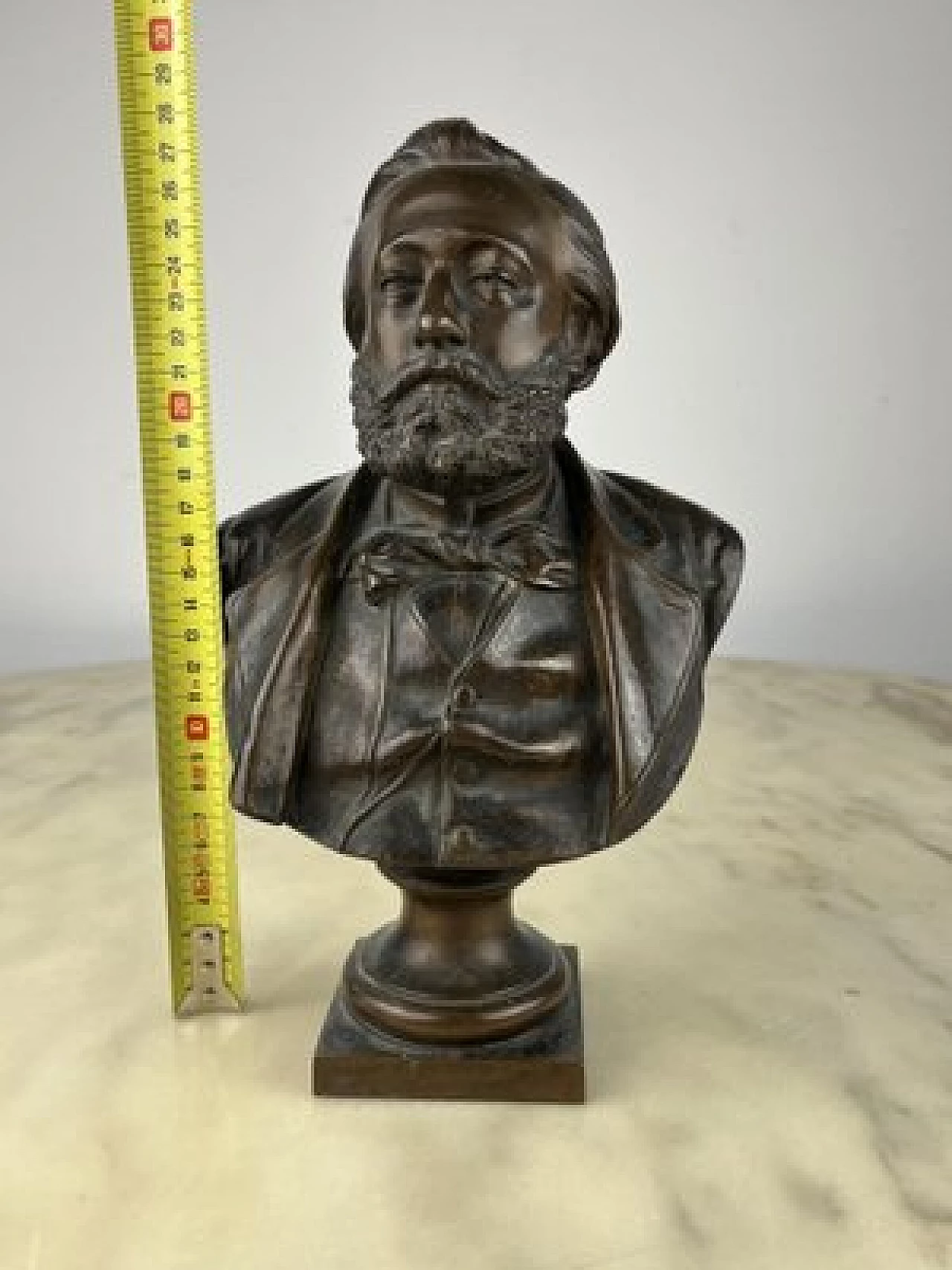 Jean Bulio, Léon Gambetta, bronze statue, 1930 6