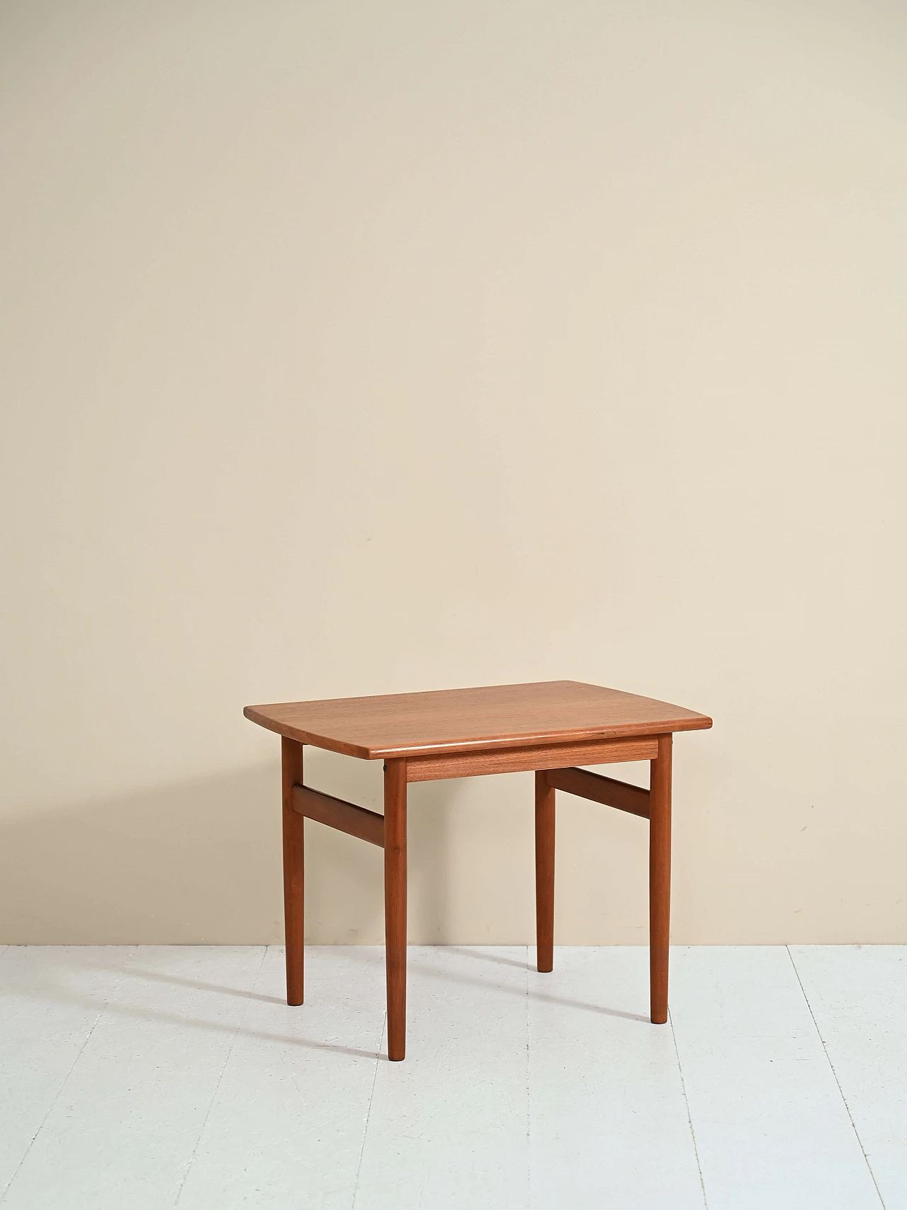 Scandinavian teak coffee table, 1960s 2